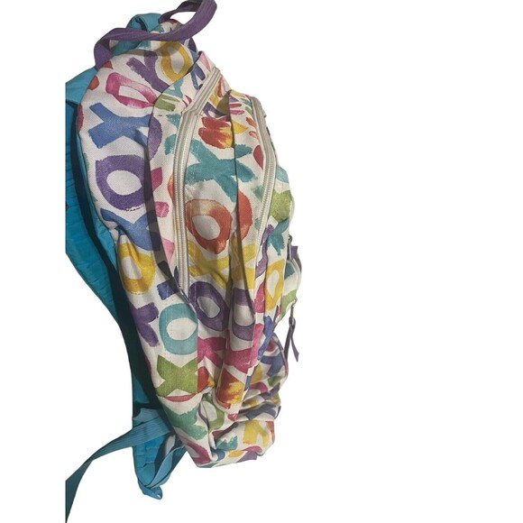 Jansport Rainbow X & O ‘s Hugs & Kisses Girls Kids Womens Backpack Multi Color - Picture 15 of 16